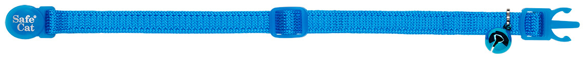 blue soft cat collar