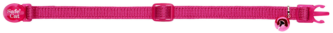 fuchsia soft cat collar