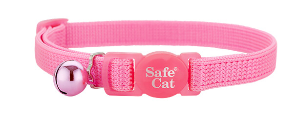 pink soft cat collar