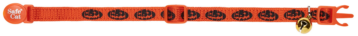 spooky pumpkins halloween cat collar